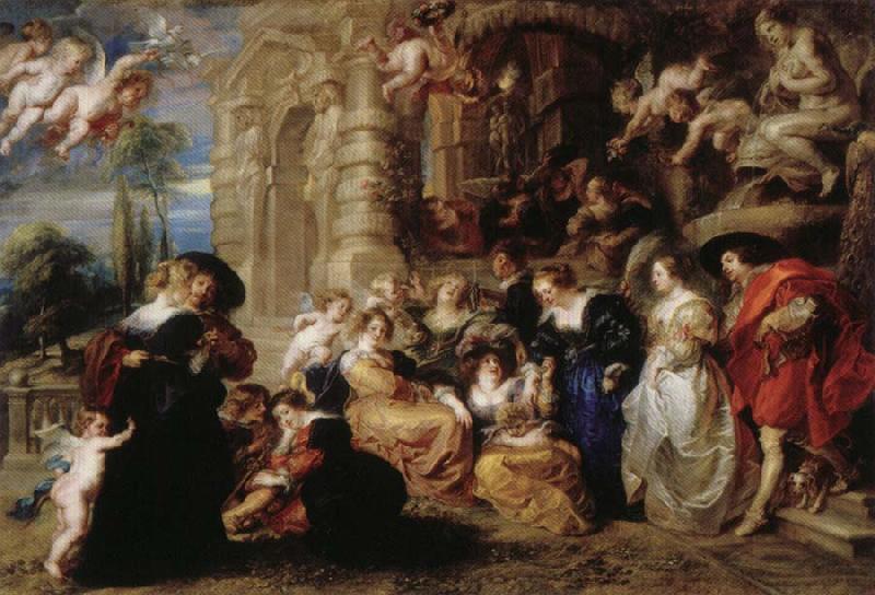Peter Paul Rubens Garden of Love oil painting image